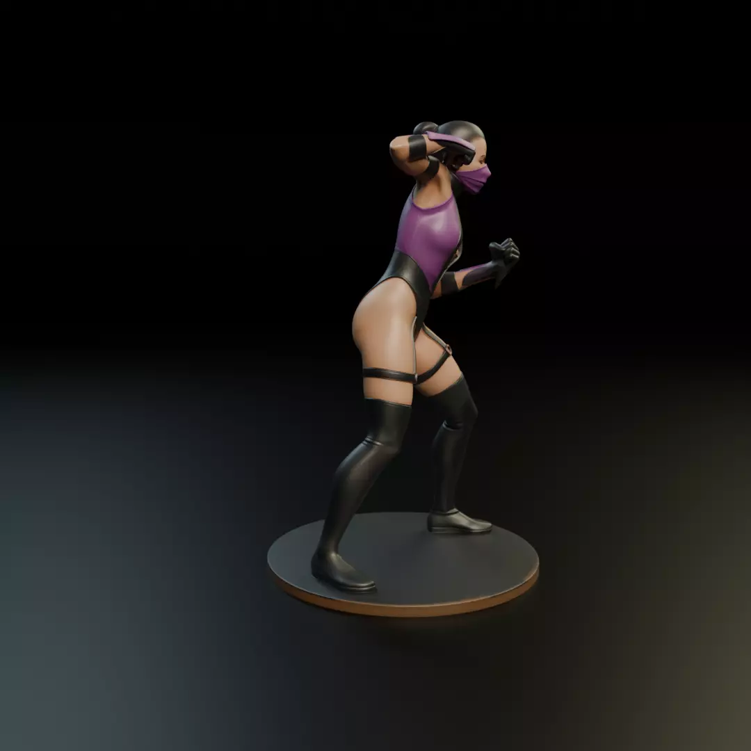 Mileena mk3 3D print model_11