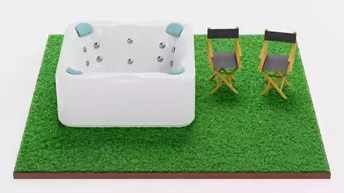 -Garden Setup 15- 3D model -Garden Setup 15- 3D model