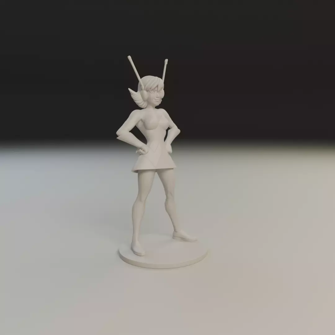 Wasp Maria Trovaya 3D print model_11