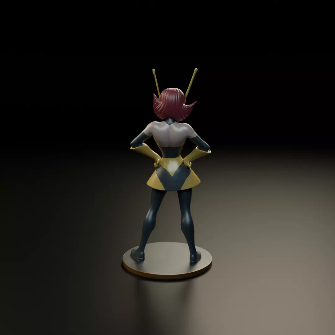 Wasp Maria Trovaya 3D print model_6