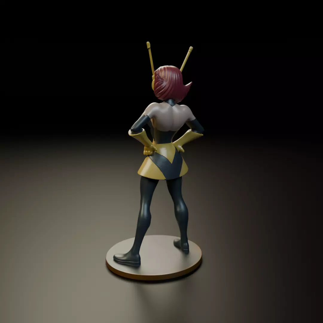 Wasp Maria Trovaya 3D print model_8