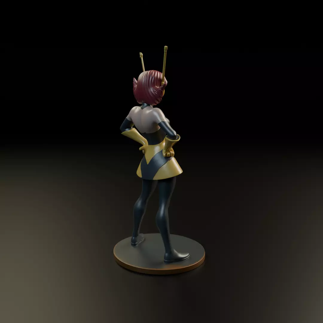Wasp Maria Trovaya 3D print model_14