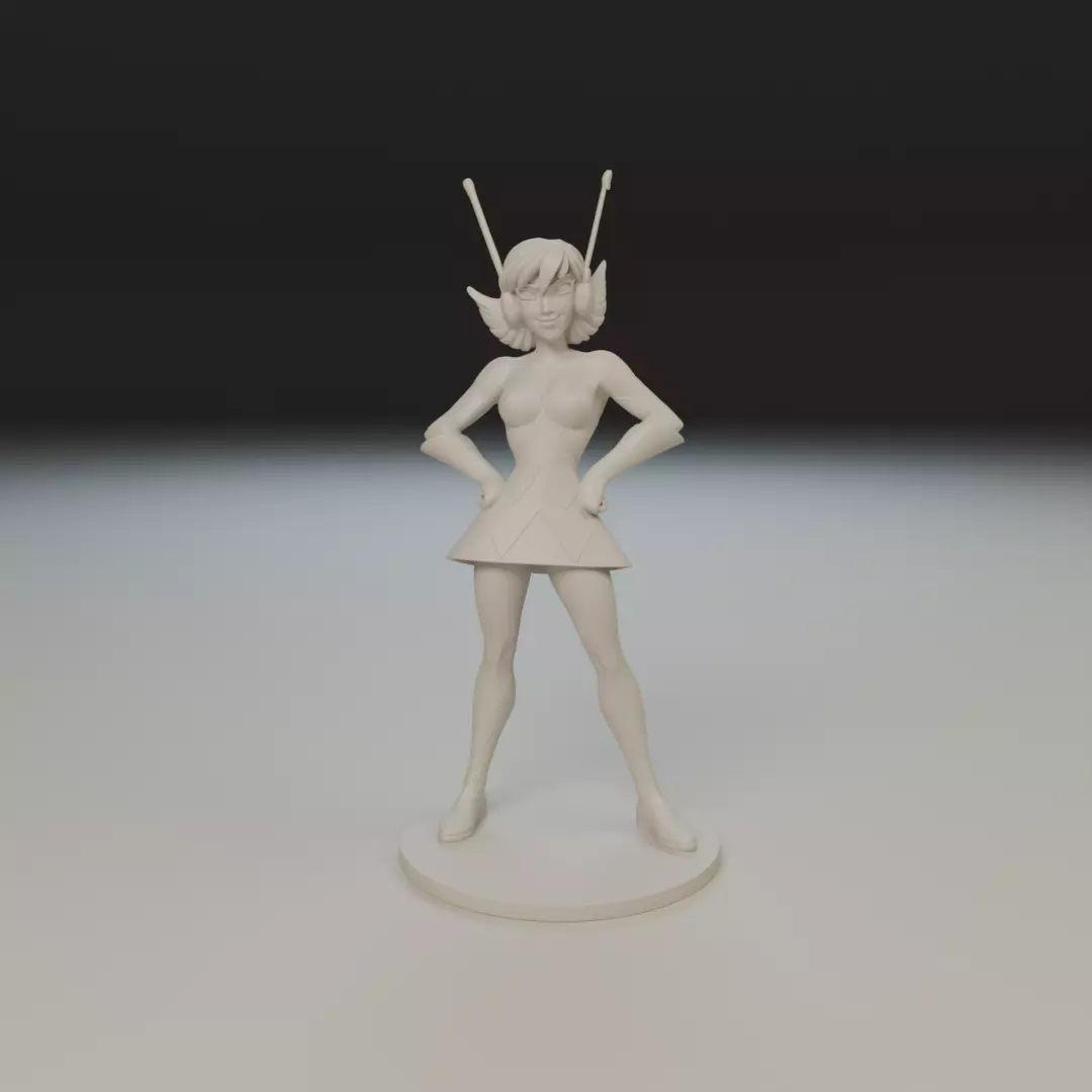 Wasp Maria Trovaya 3D print model_15