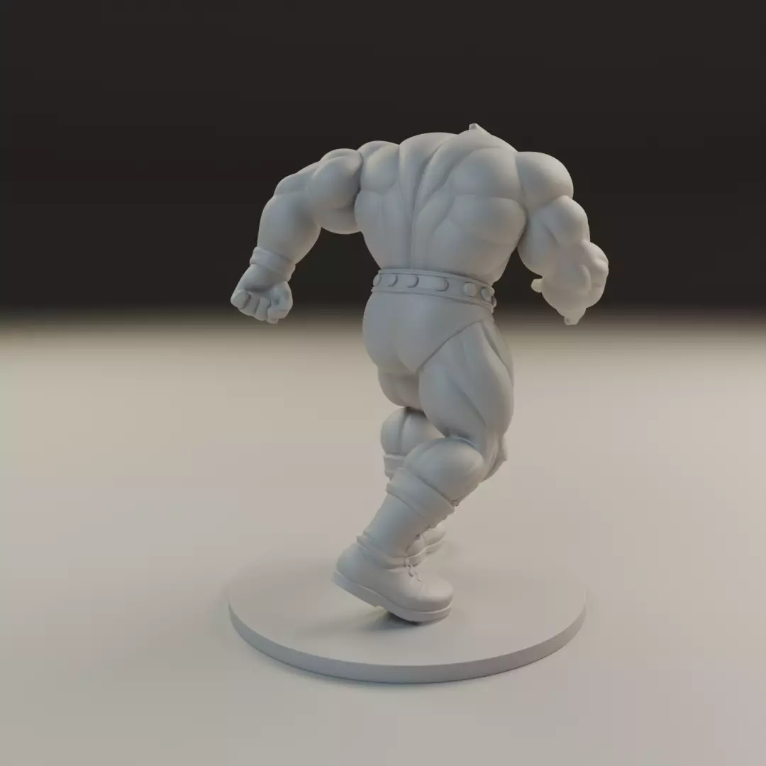 Zangief 3D print model_14