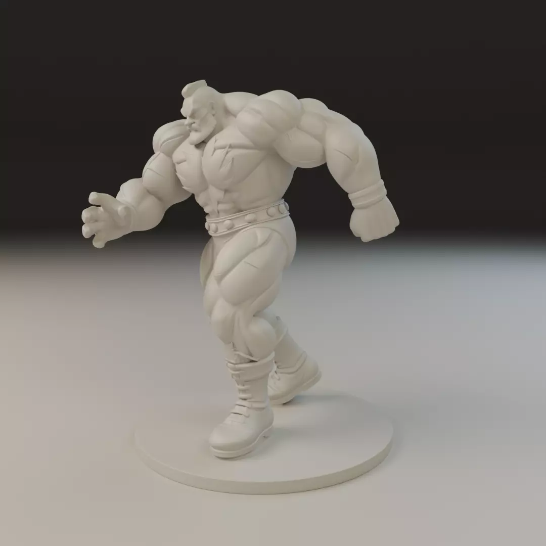 Zangief 3D print model_10