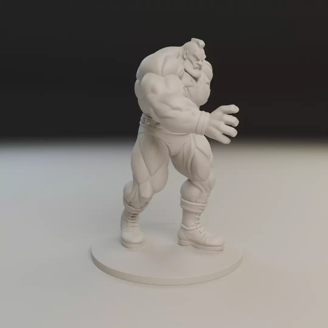 Zangief 3D print model_12