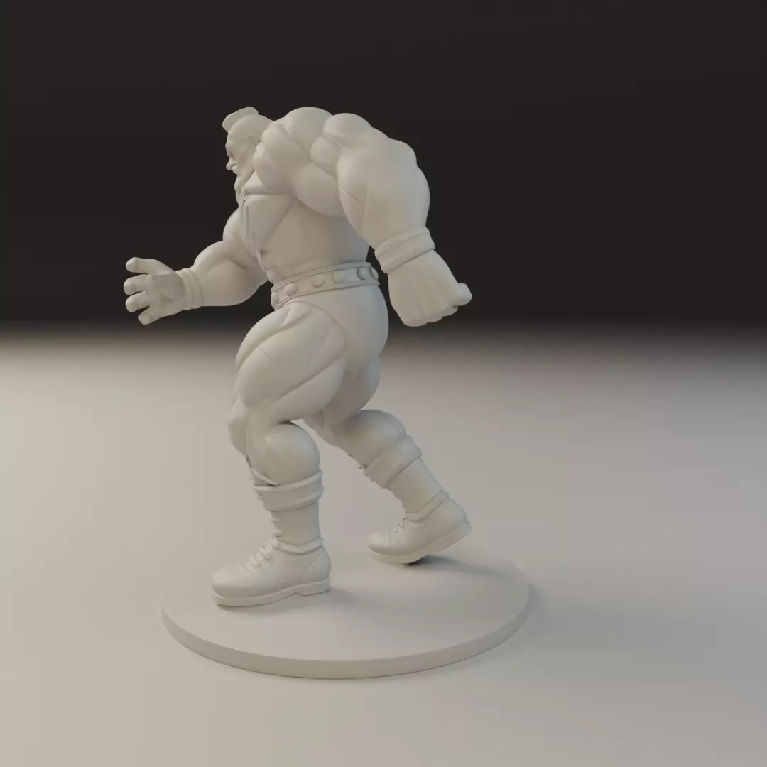 Zangief 3D print model_4