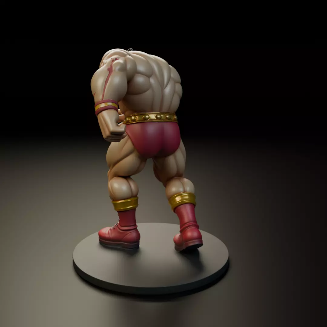 Zangief 3D print model_7