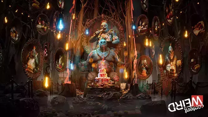 Birthday Feast Horror Environment  UE5