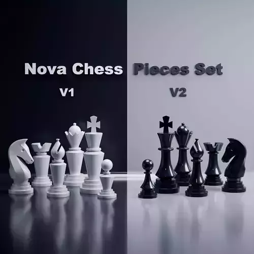 Nova Chess Pieces Set