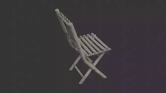 Bamboo Wooden Chair for Rustic Home Decor