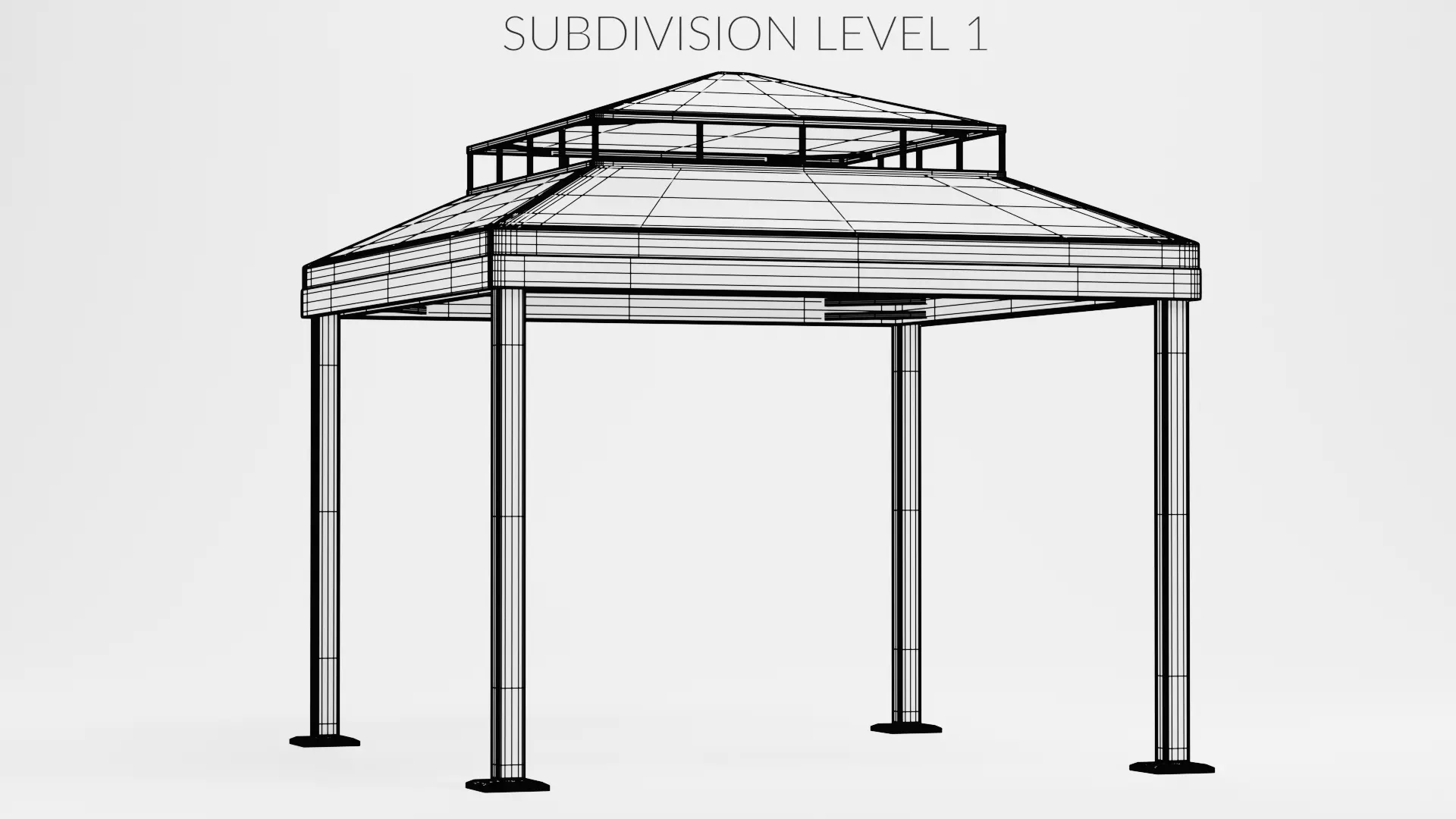 -Gazebo V3- 3D model_8