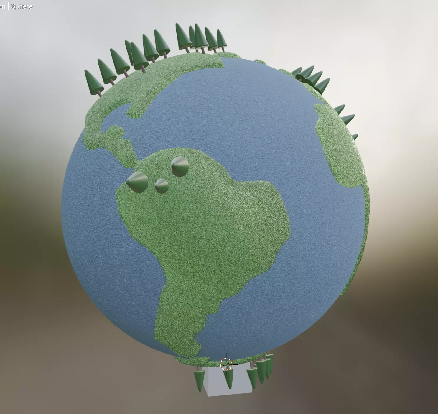 Stacy Globe Free 3D model
