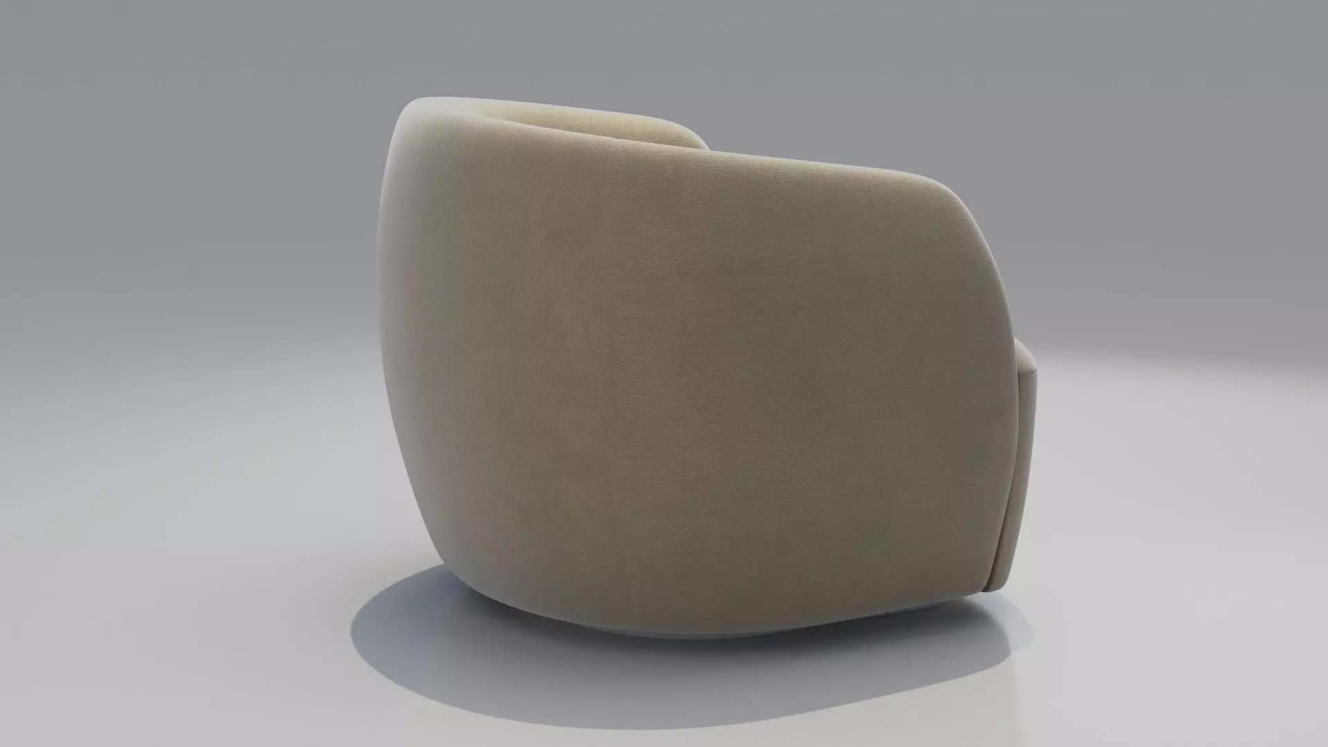 Gwyneth Boucle Chair 3D model_5
