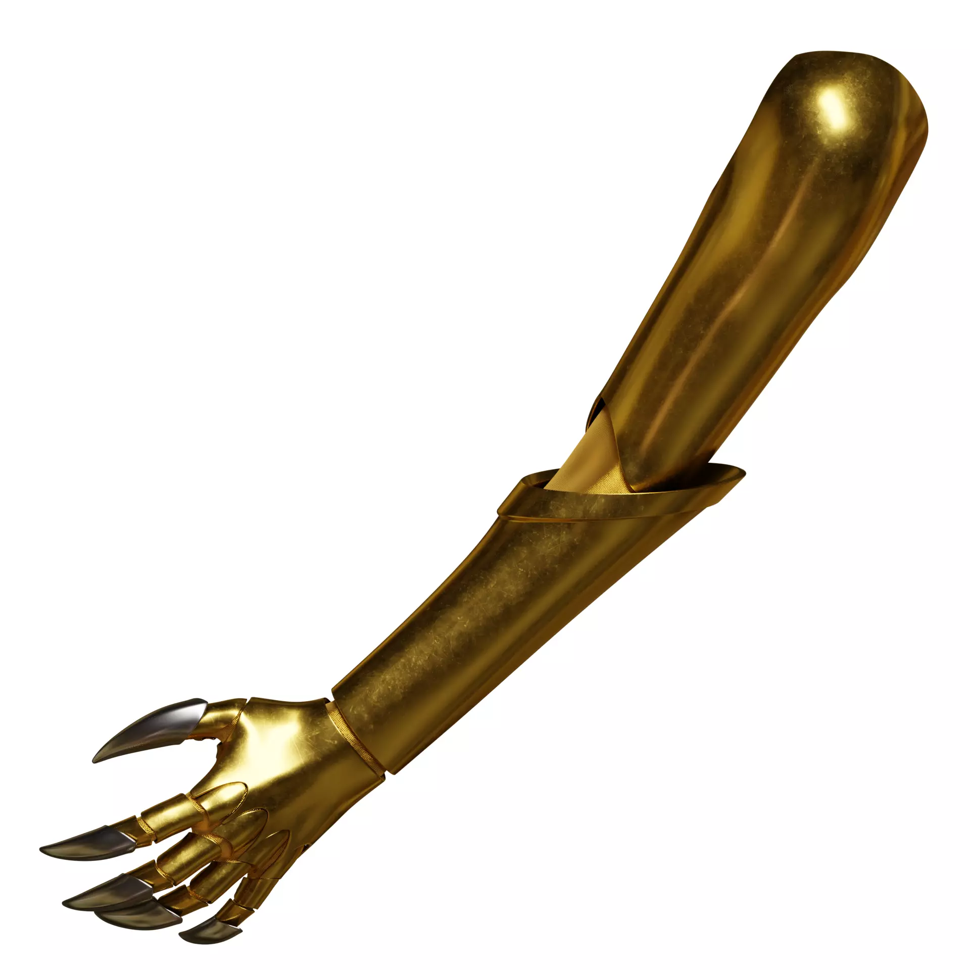 Lute armor arm hazbin hotel season 2 3D print model_1