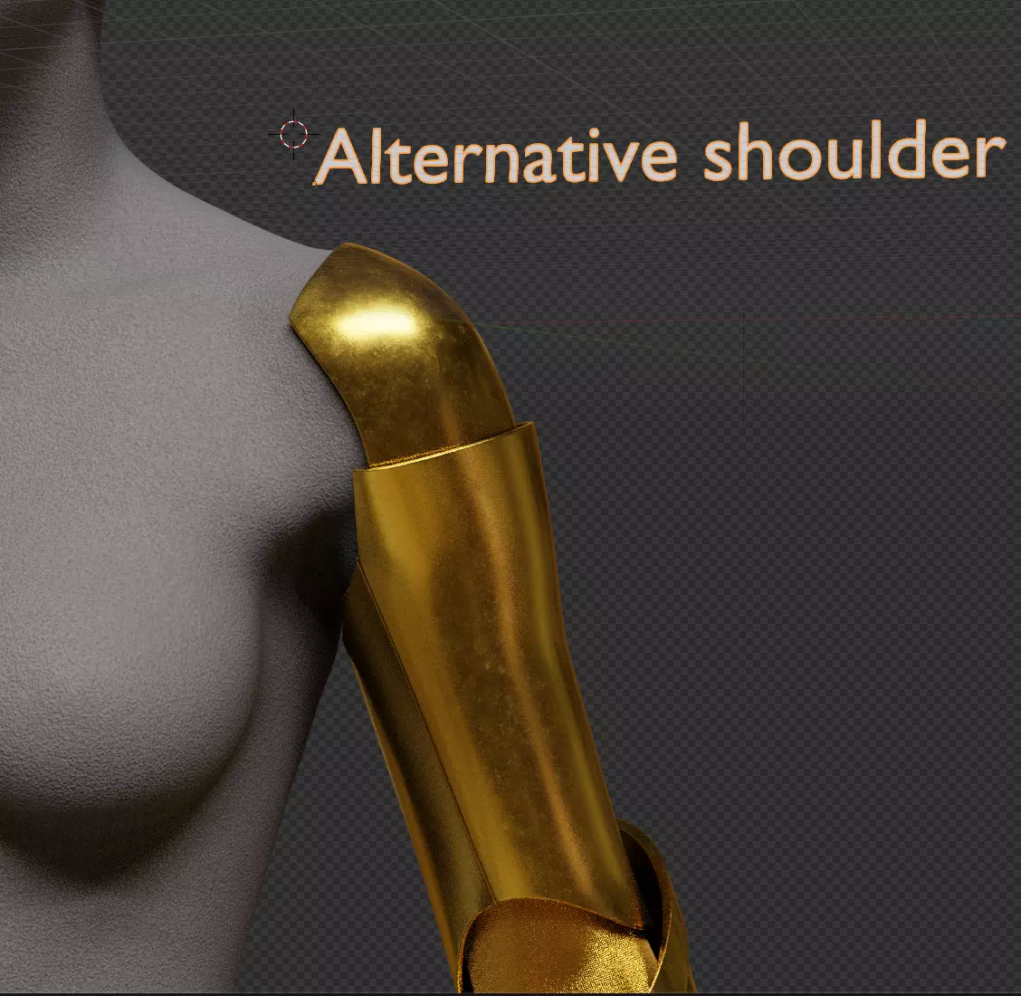 Lute armor arm hazbin hotel season 2 3D print model_10