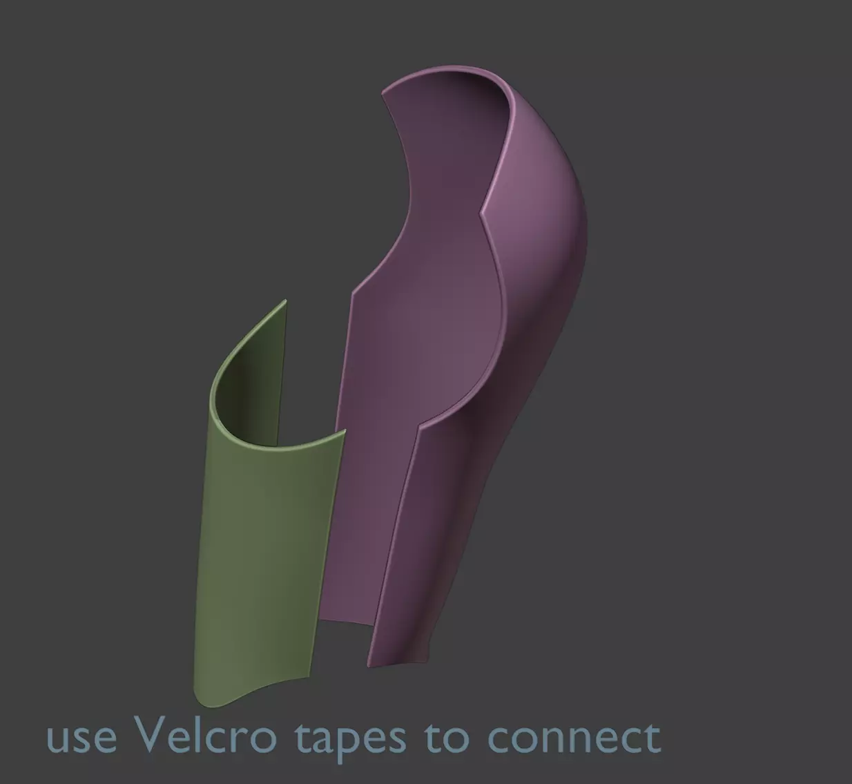 Lute armor arm hazbin hotel season 2 3D print model_7