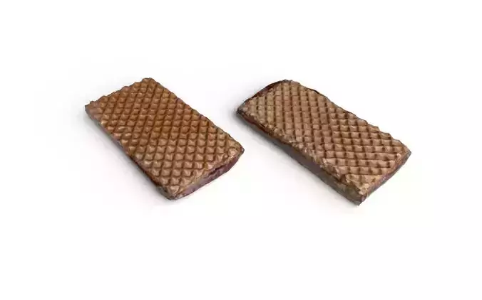 Wafer M01 Low-poly 3D model 5