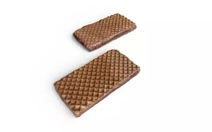 Wafer M01 Low-poly 3D model