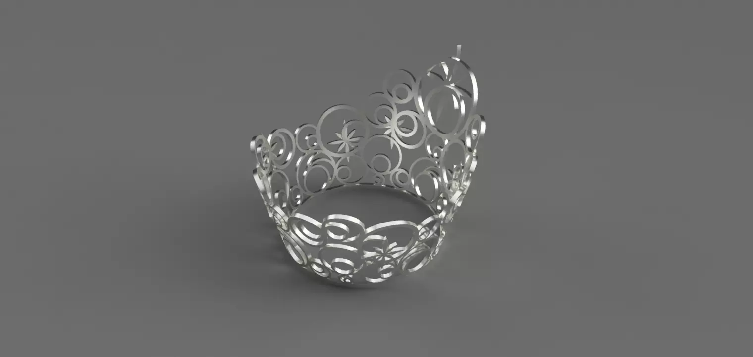 Bubble Crown Wicked Glinda 3D print model_4