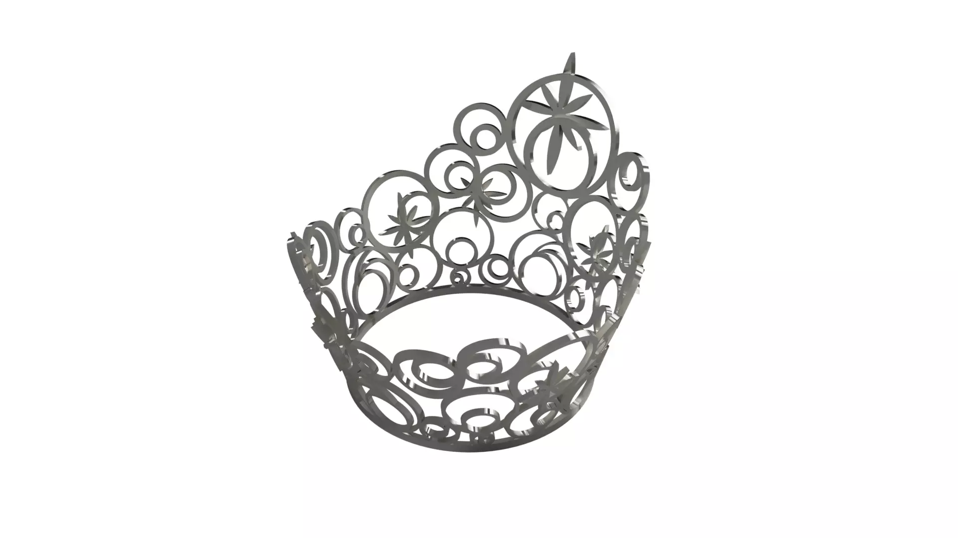 Bubble Crown Wicked Glinda 3D print model_3