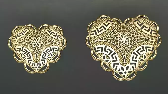 Heart as main flower service 2