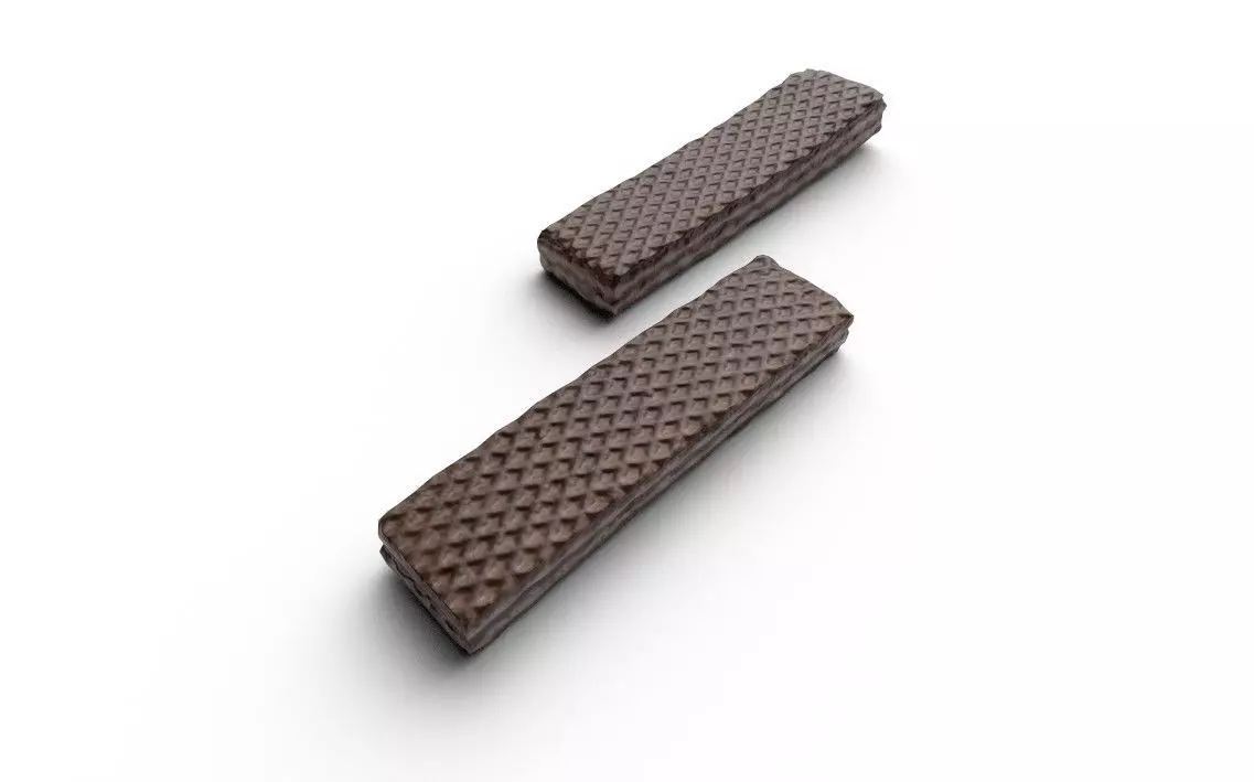 Wafer M02 Low-poly 3D model_3