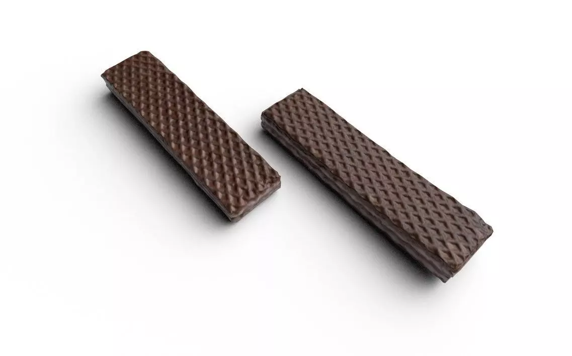 Wafer M02 Low-poly 3D model_4