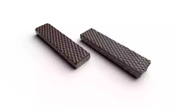 Wafer M04 Low-poly 3D model 5