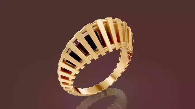 luxury iconic engagement unique ring