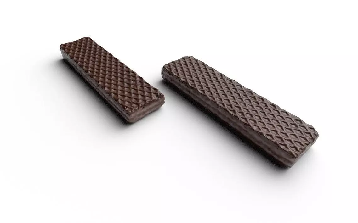 Wafer M05 Low-poly 3D model_4