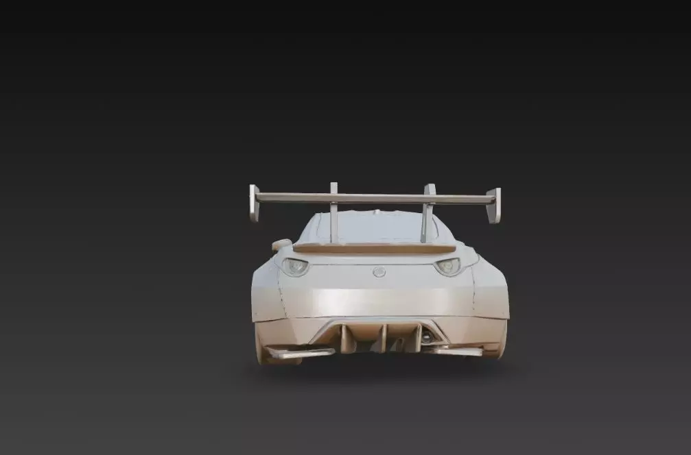 Track Ready Widebody Concept Coupe 3D print model_42