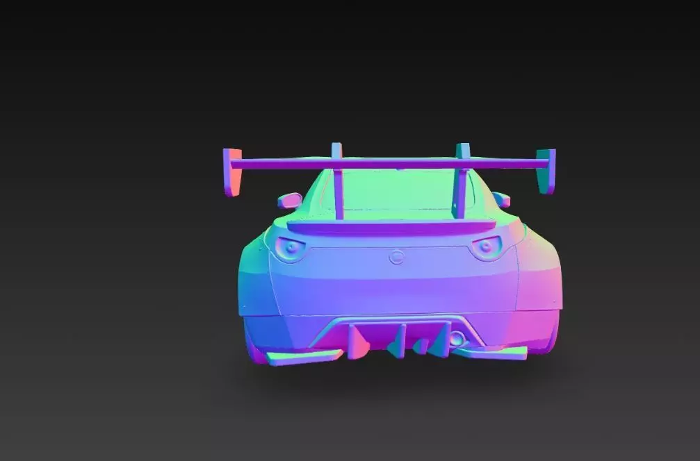 Track Ready Widebody Concept Coupe 3D print model_32