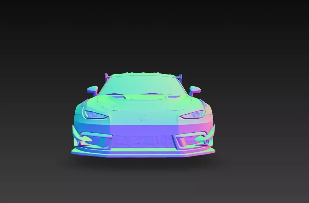 Track Ready Widebody Concept Coupe 3D print model_25