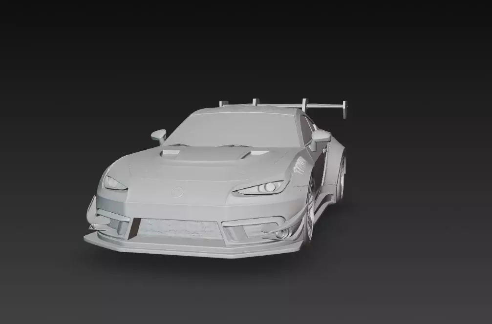 Track Ready Widebody Concept Coupe 3D print model_20
