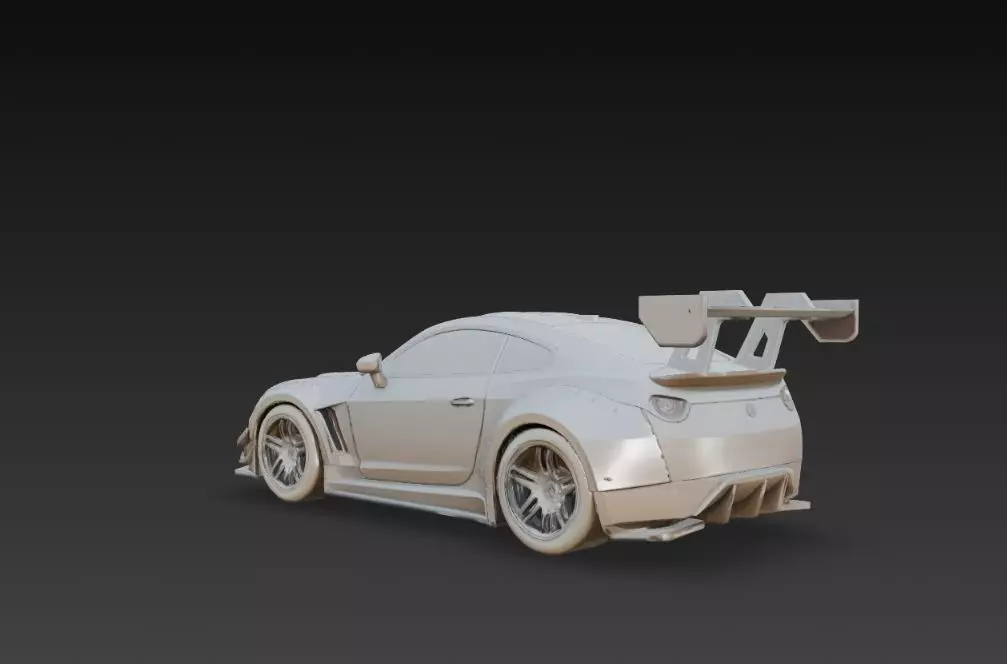 Track Ready Widebody Concept Coupe 3D print model_43