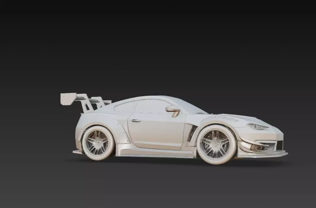 Track Ready Widebody Concept Coupe 3D print model_39