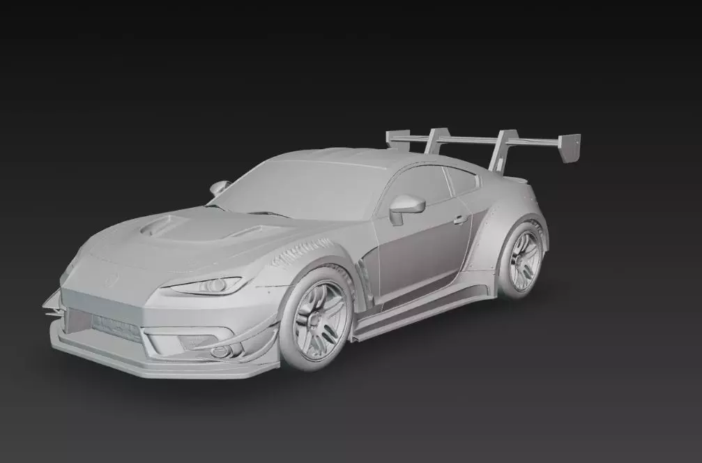 Track Ready Widebody Concept Coupe 3D print model_19