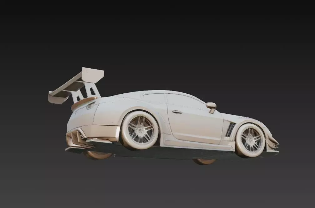 Track Ready Widebody Concept Coupe 3D print model_40