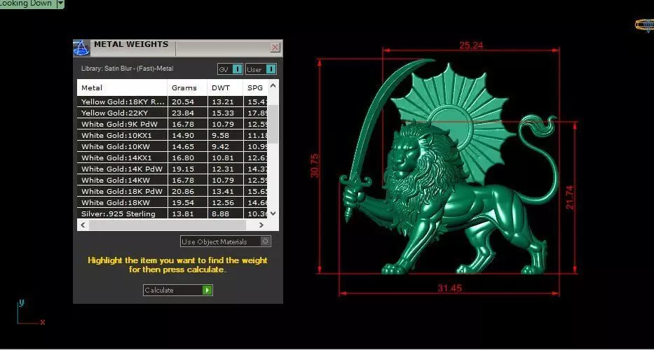 Full lion and sun 3D print model_6