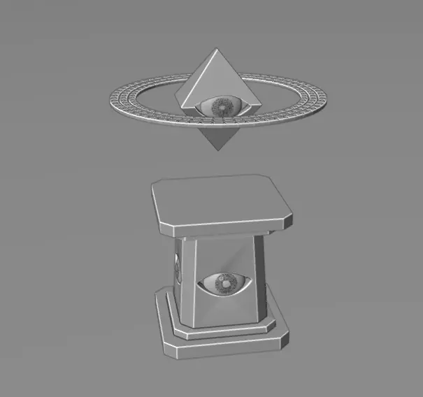 angel eyes Free 3D model_0