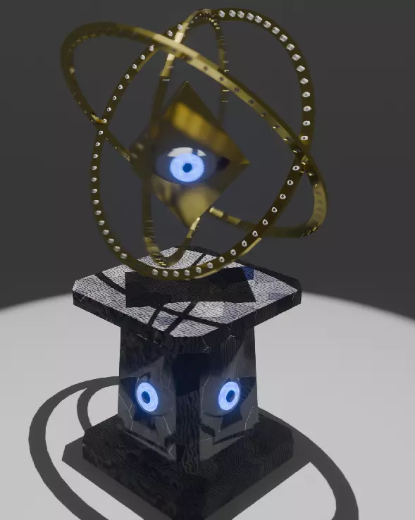 angel eyes Free 3D model_4