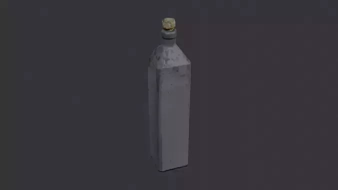 Alcohol Bottle with Cork