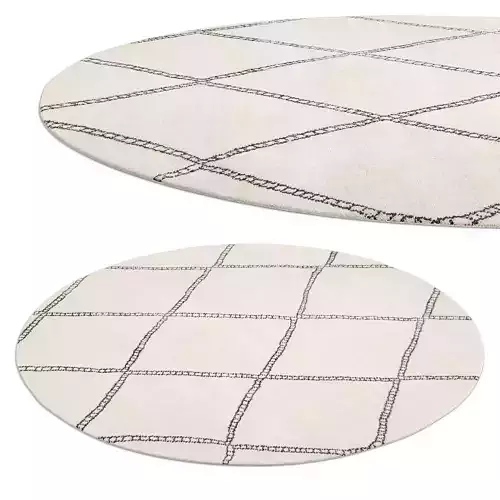 Loha Rug Natural Round