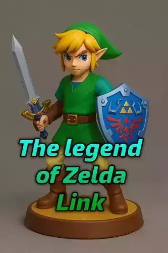 The Legend of Zelda Link - Printable 