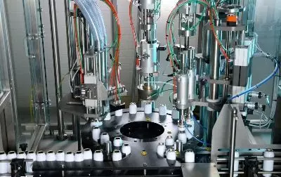 Automatic Aerosol Filling and Capping Production Line 3D model_29