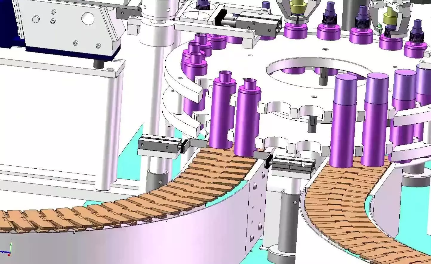 Automatic Aerosol Filling and Capping Production Line 3D model_24