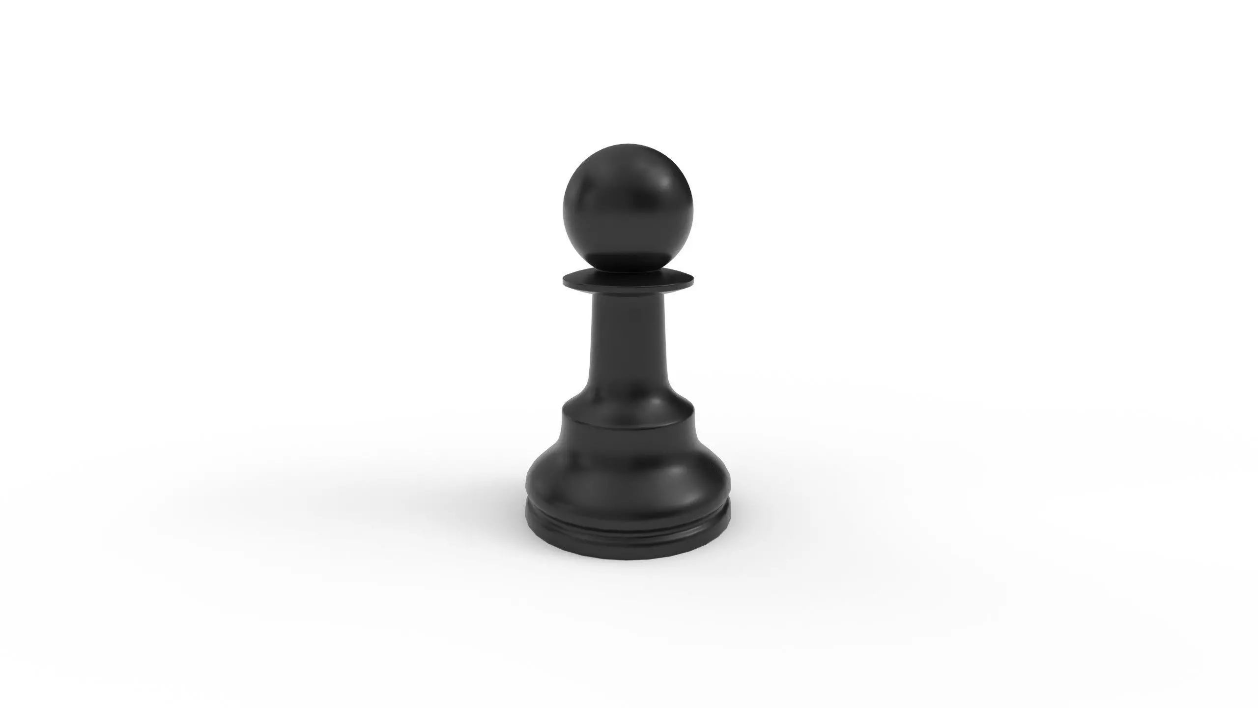 Chessboard Low-poly 3D model_5