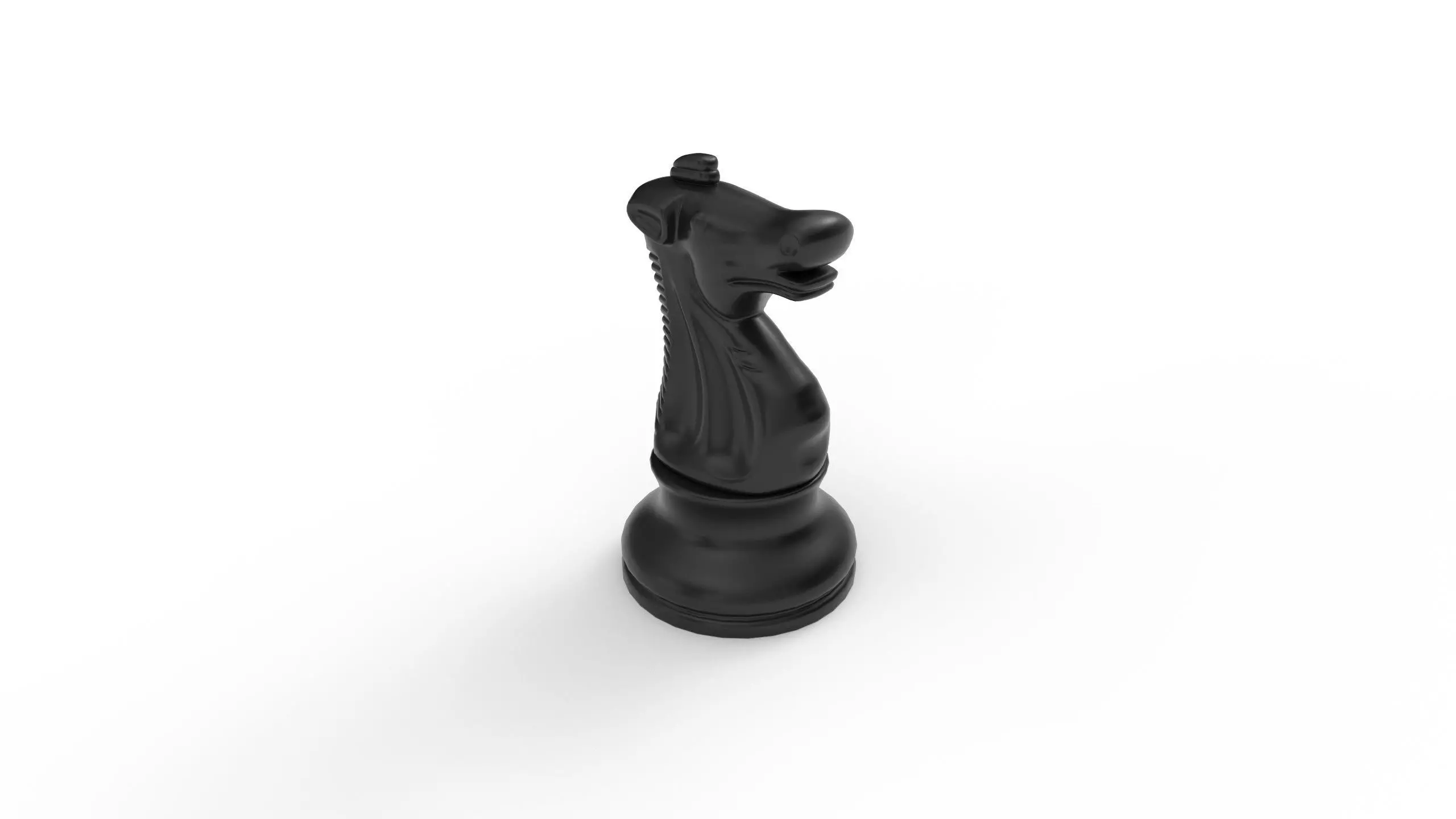 Chessboard Low-poly 3D model_6
