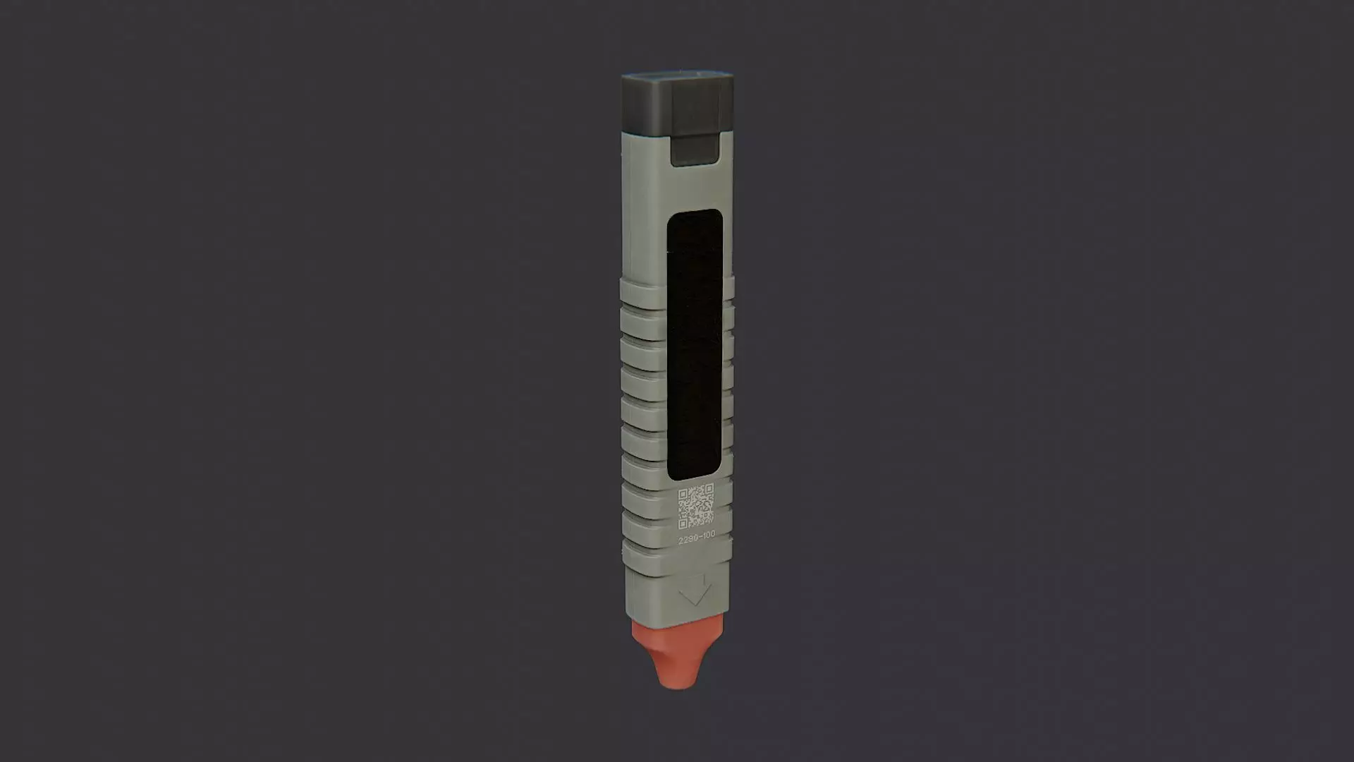 Offhand Stim Device with Glass Chamber Low-poly 3D model_2